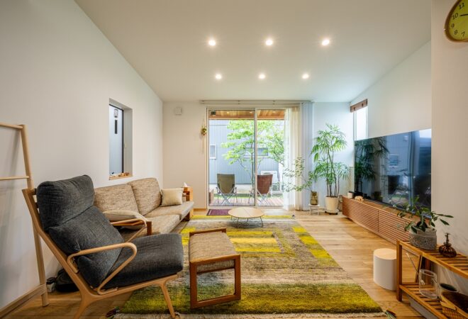 デッキのある暮らし