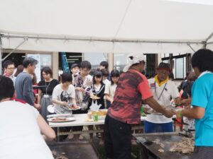 高田建築事務所イベントのBBQ