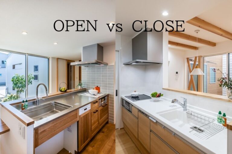 コンロ前 OPEN派? CLOSE派? ～対面キッチン壁問題～